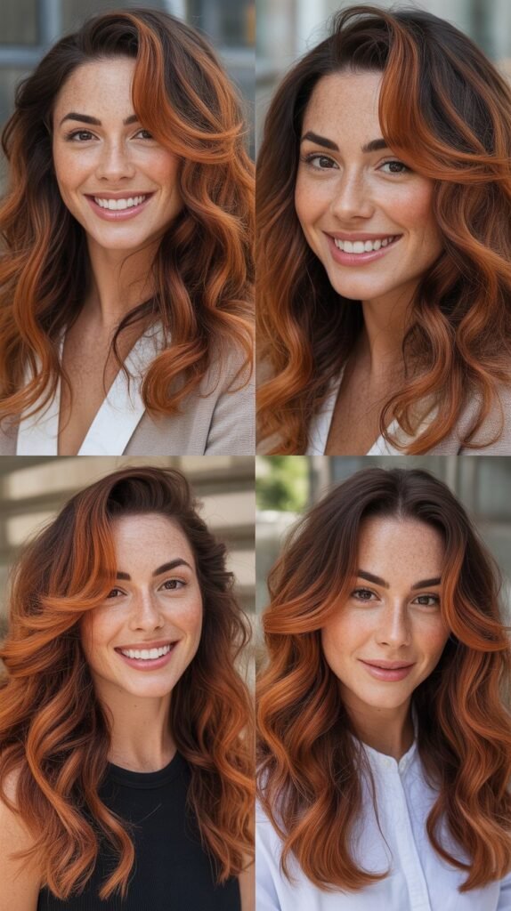  Auburn Highlights for Warm Dimension