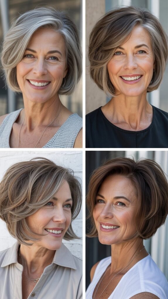 The Textured Undercut Bob