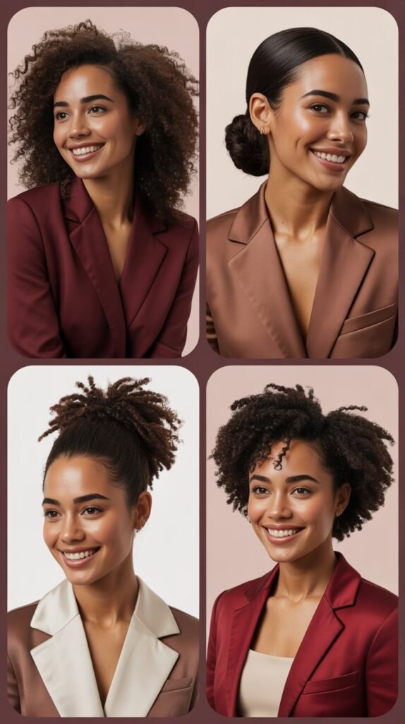 Burgundy and Brown Combination