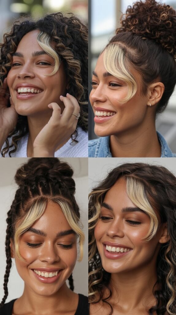 Face-Illuminating Money Piece