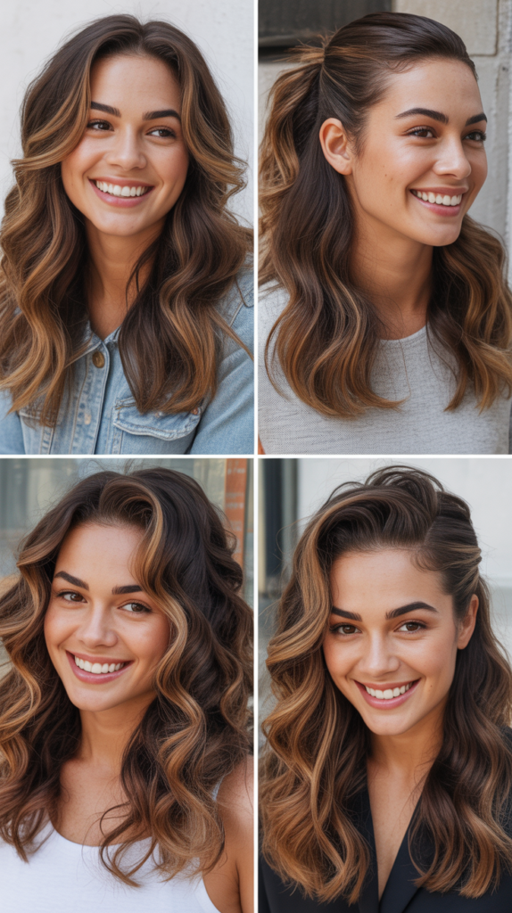 Two-Toned Brown Highlighting