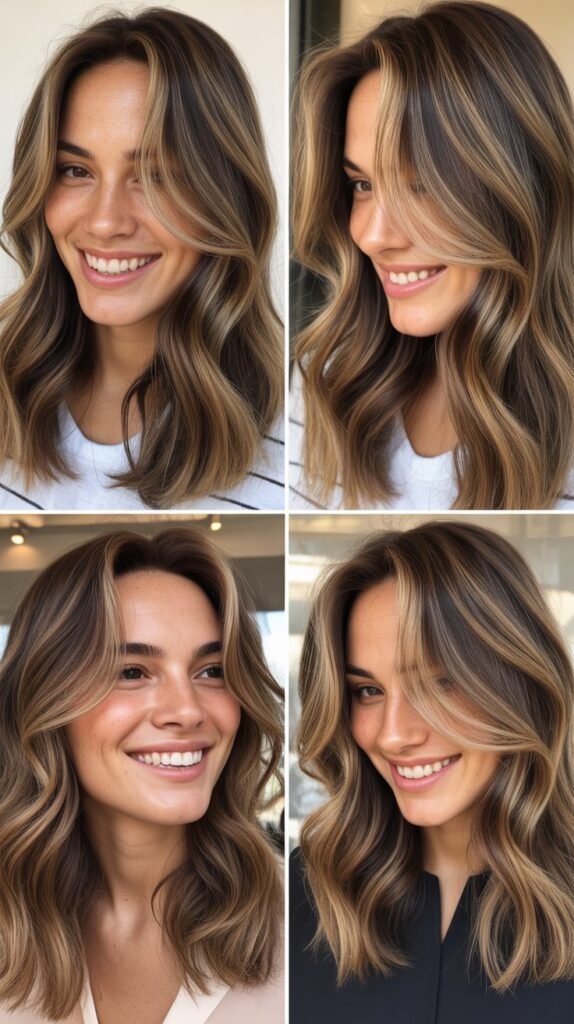  Espresso Lowlights on Light Brown Hair