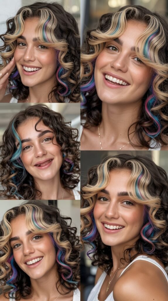 Money Piece with Hidden Rainbow