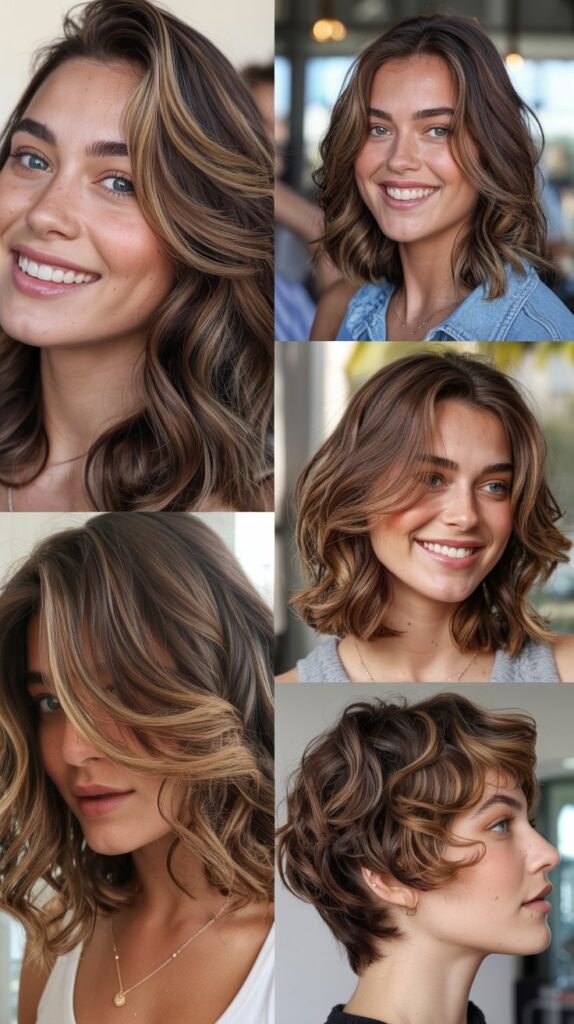 Bronzed Brunette Highlights