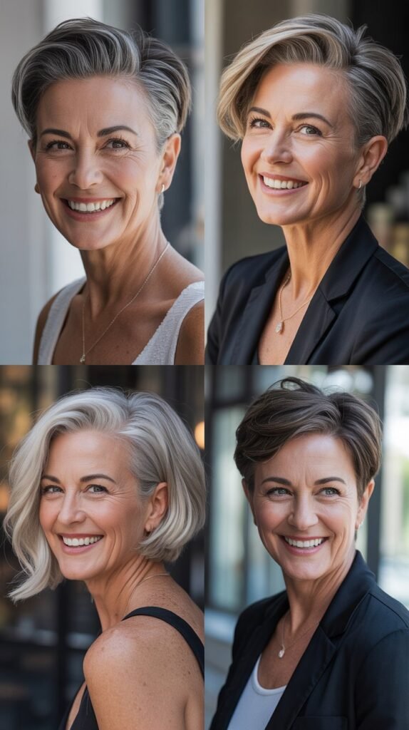  The Slicked-Back Pixie