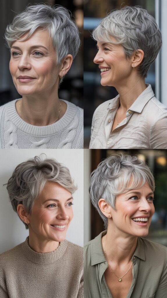 Wispy Pixie with Textured Top