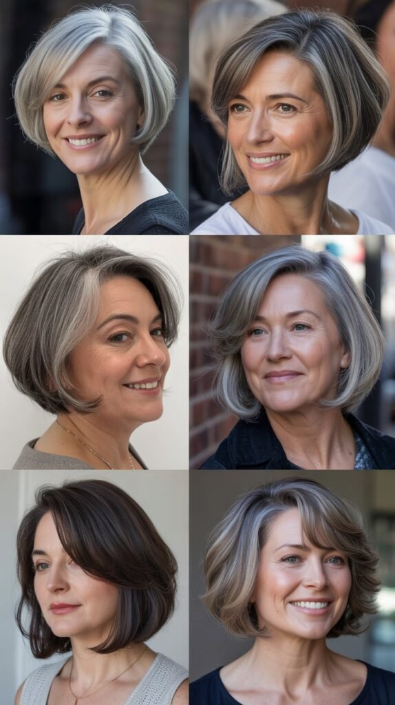 Blunt Bob with Subtle Internal Texture