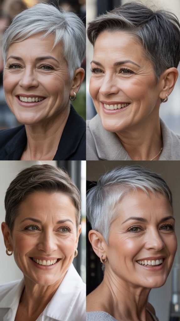  The Sleek Close-Cropped Style