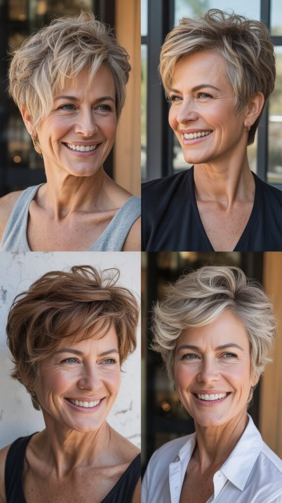  Voluminous Shaggy Pixie