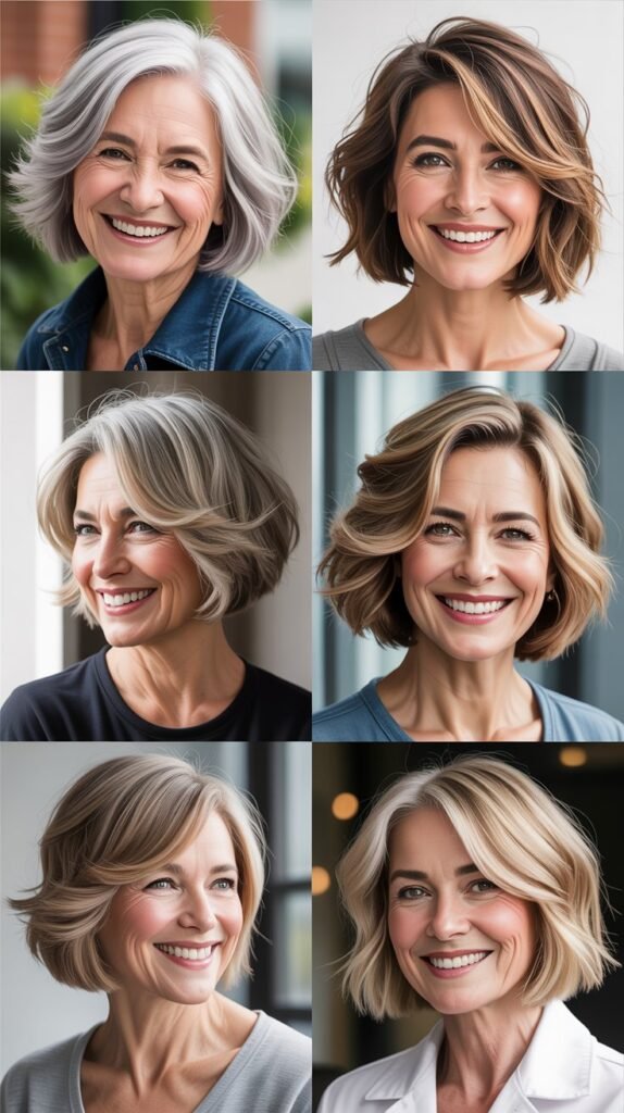 Graduated Bob with Beveled Edges