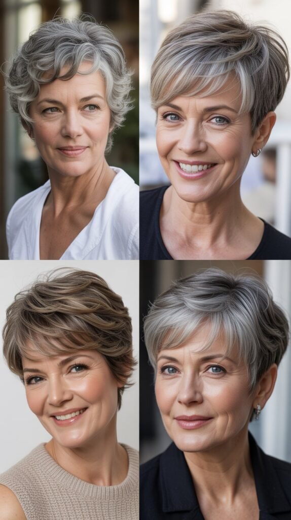  Classic Pixie Cut with Textured Layers