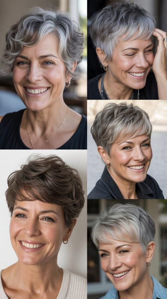 Layered Pixie with Undercut