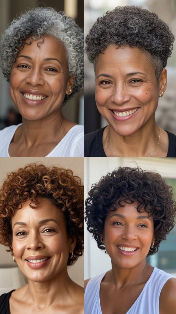 The Natural Curly Afro (Short Length)