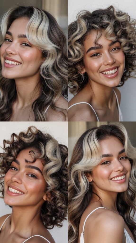  Disconnected Bob With Platinum Accents