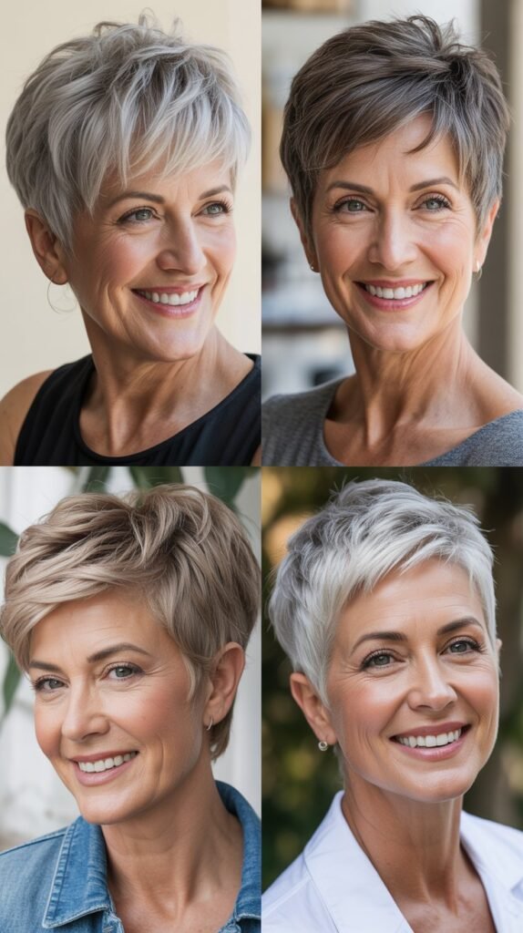  Choppy Pixie with Disconnected Layers