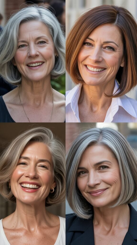  Chin-Length Straight Bob