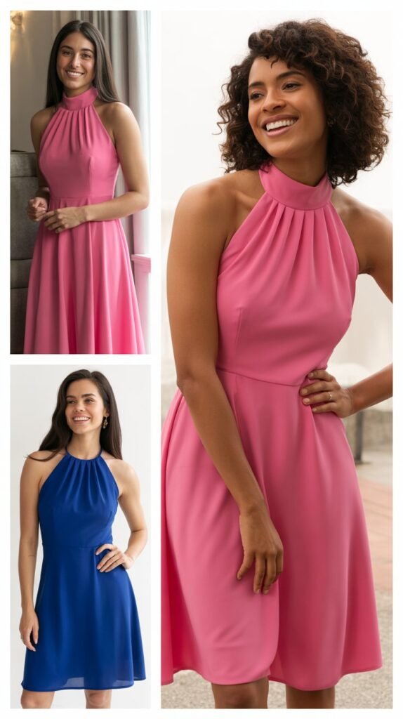 Halter Neck Dress