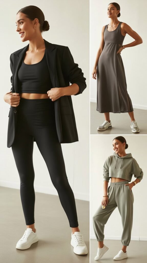 Elevated Athleisure for Casual Fridays