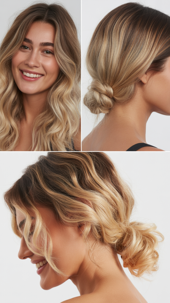 Quartz Blonde Root Fade