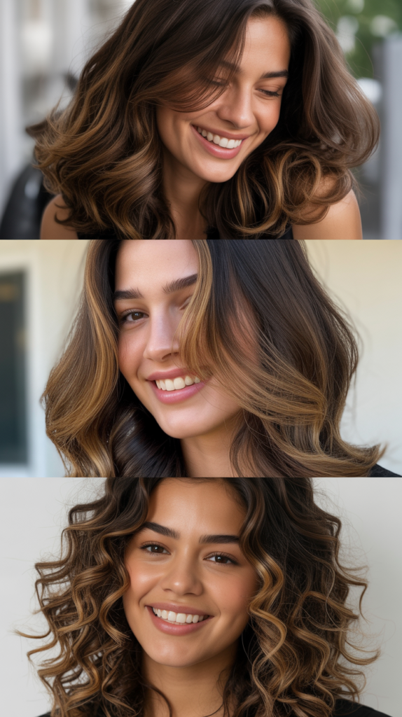 Highlights for Dark Chocolate Brown Hair