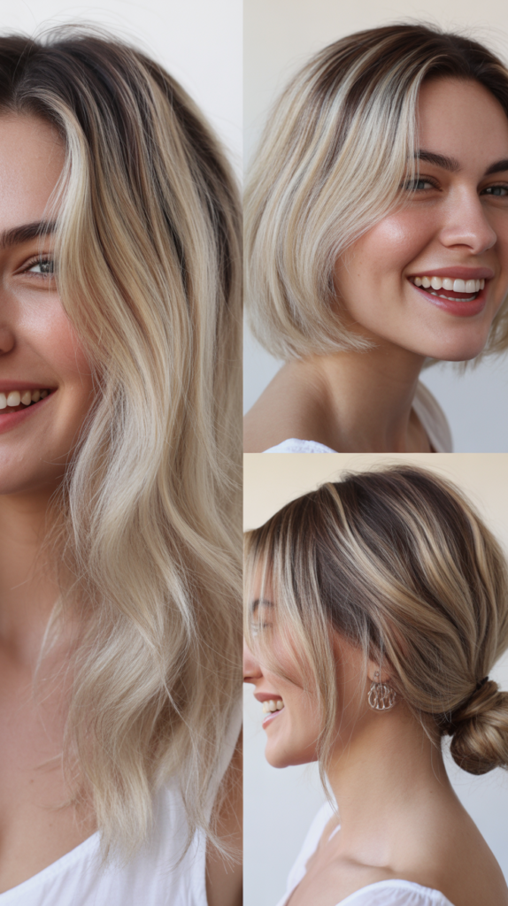 Platinum Blonde Root Smudge