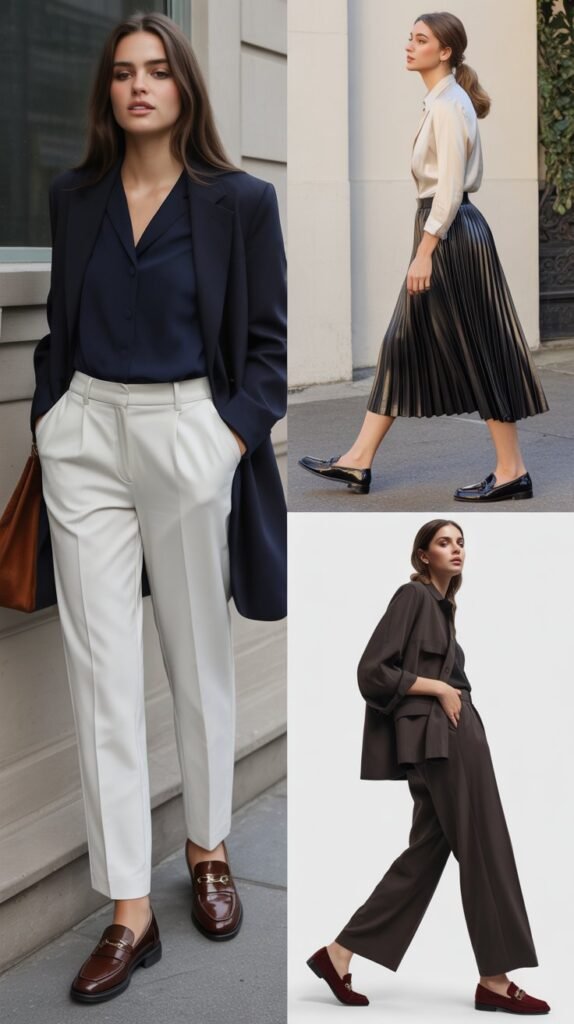 Loafers with Tailored Separates