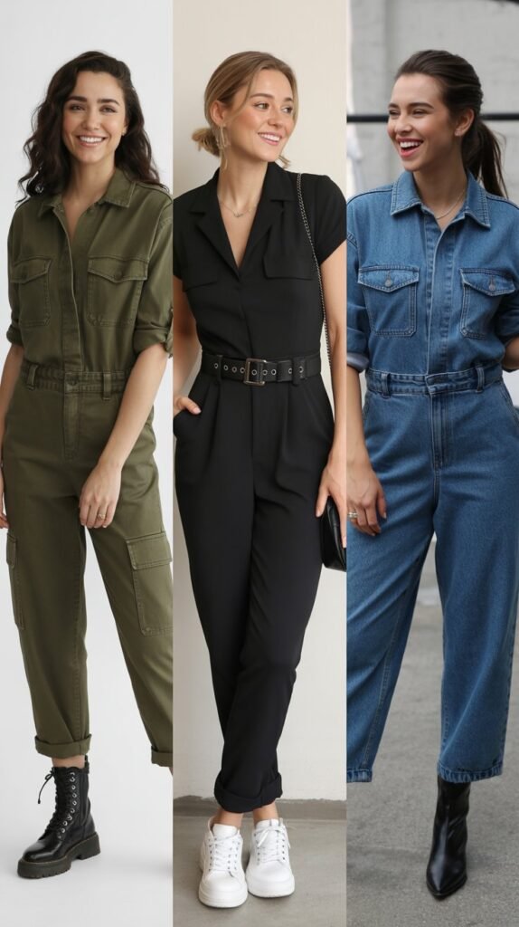 Utility Jumpsuit Styling