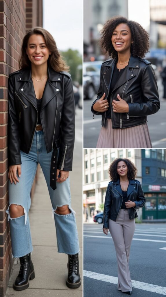 Leather Jackets with Attitude