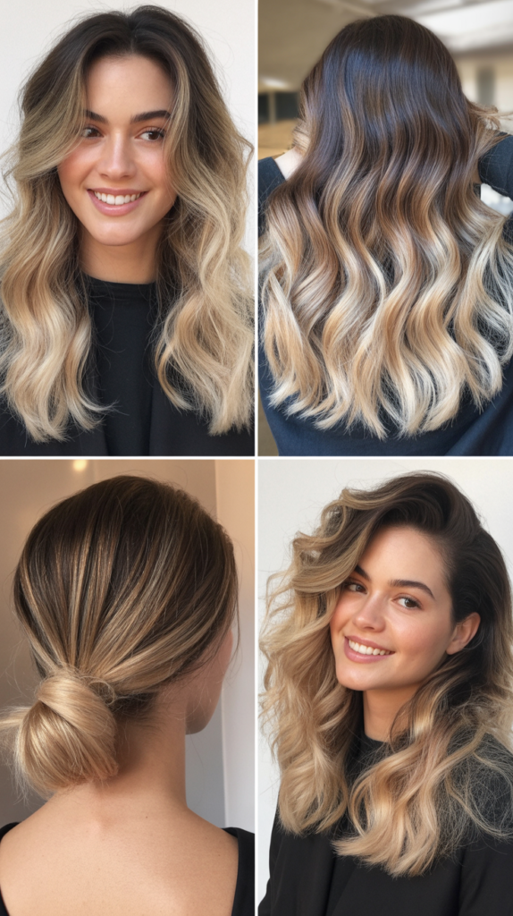 Tawny Blonde Rooted Balayage