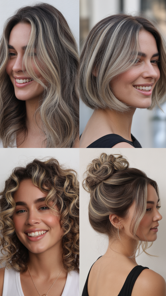 Cool Ash Blonde Highlights