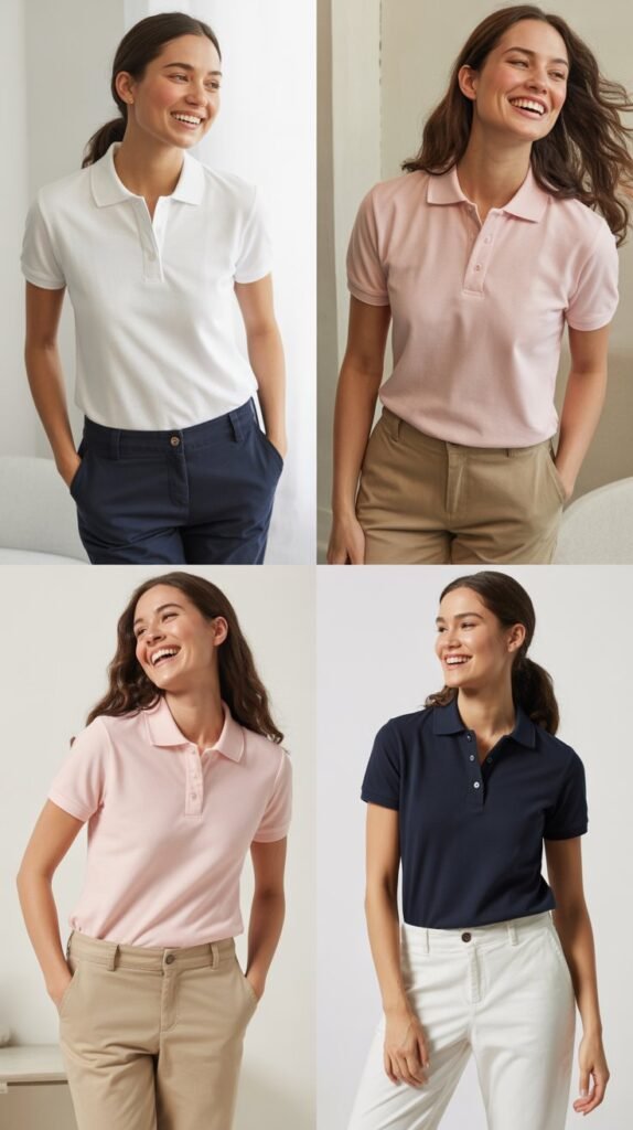 Polo Shirt and Chinos Combination