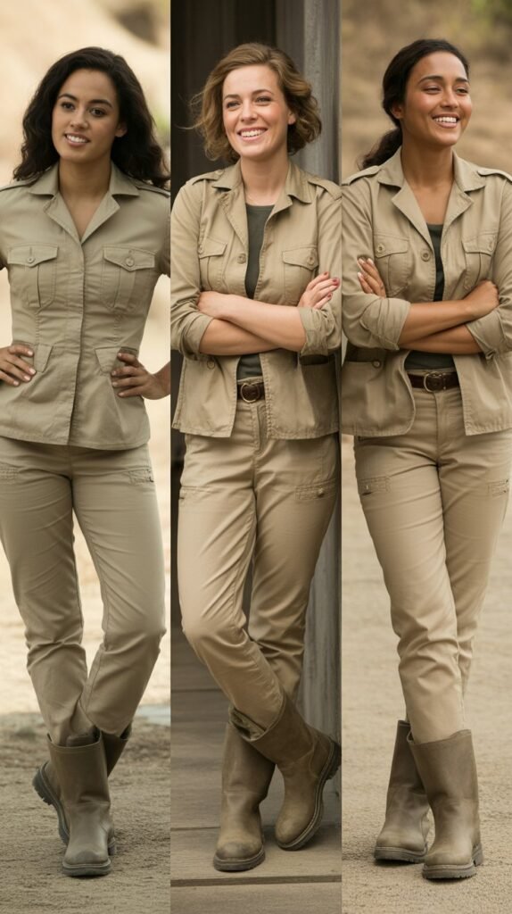 Khaki Safari Style