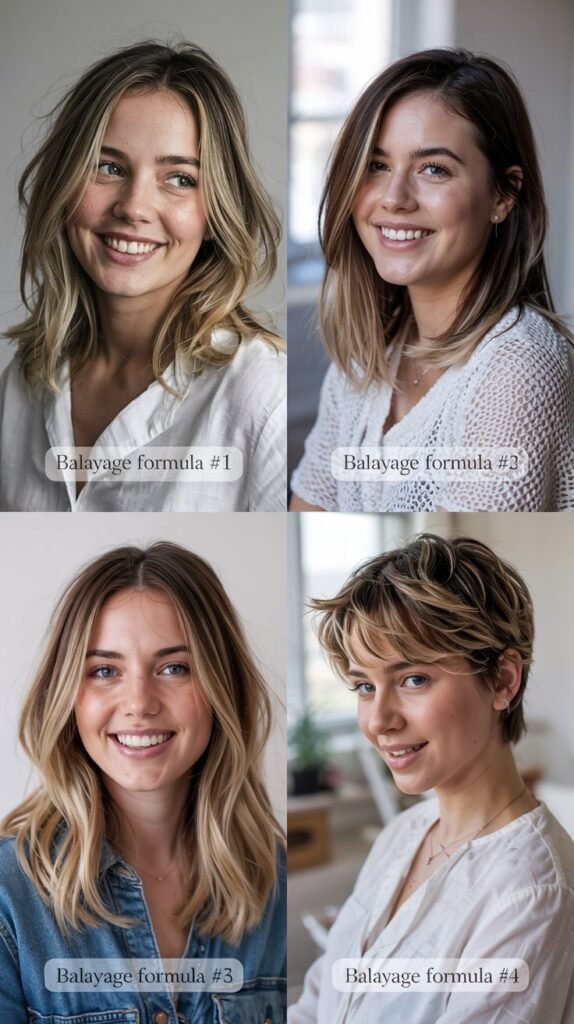 Warm Blonde Balayage Color Formulas