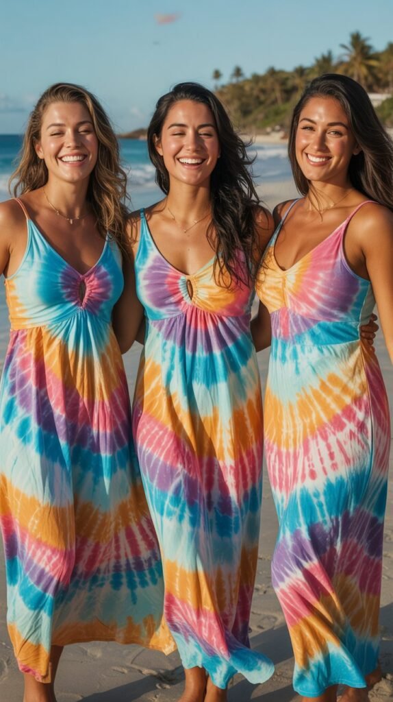 Tie-Dye Beach Dress