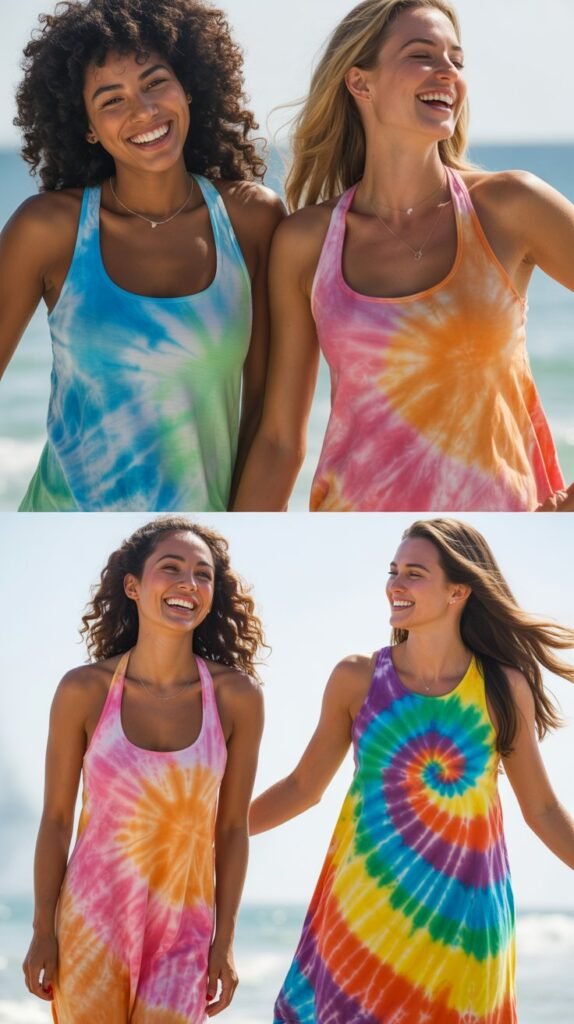 Tie-Dye Beach Dress