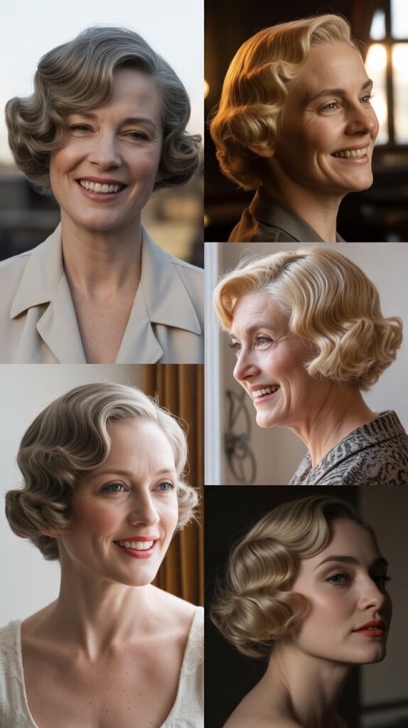 The Vintage-Inspired Finger Waves
