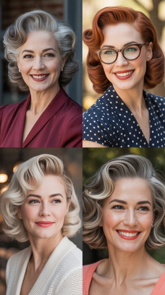 The Retro-Inspired Victory Rolls