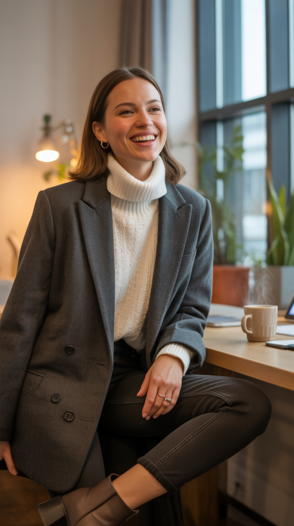 Cozy Winter Work Outfits for Women