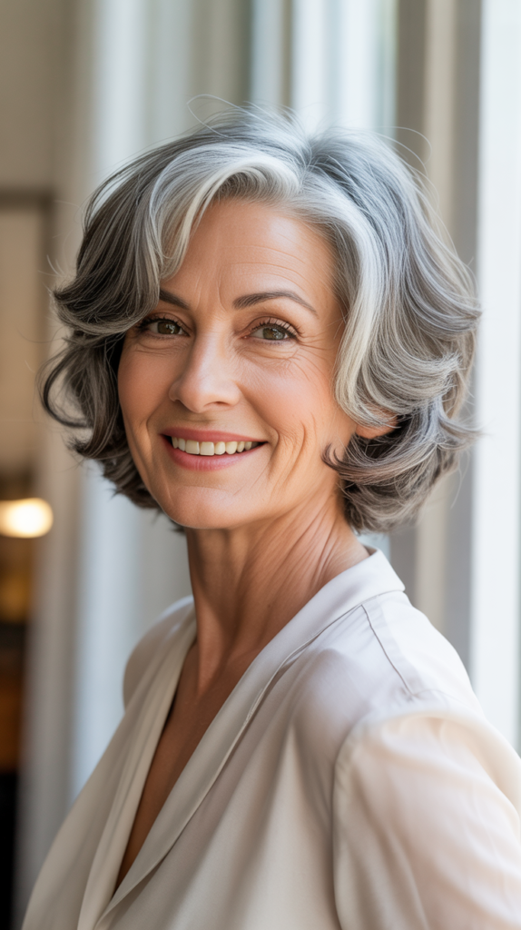Effortless Casual Short Haircuts for Women Over 70 That Stay Stylish