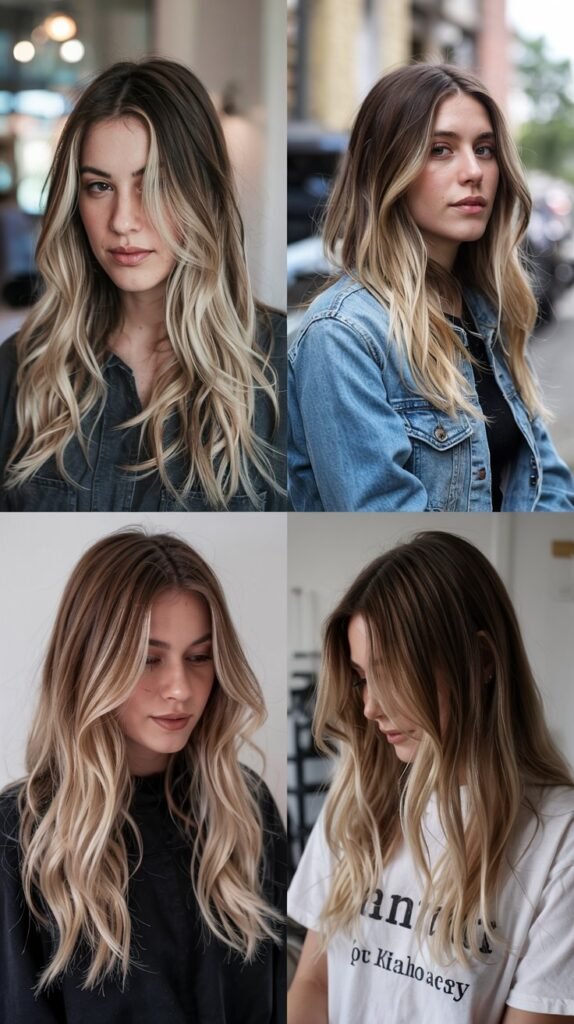 Cool Blonde Balayage Color Formulas