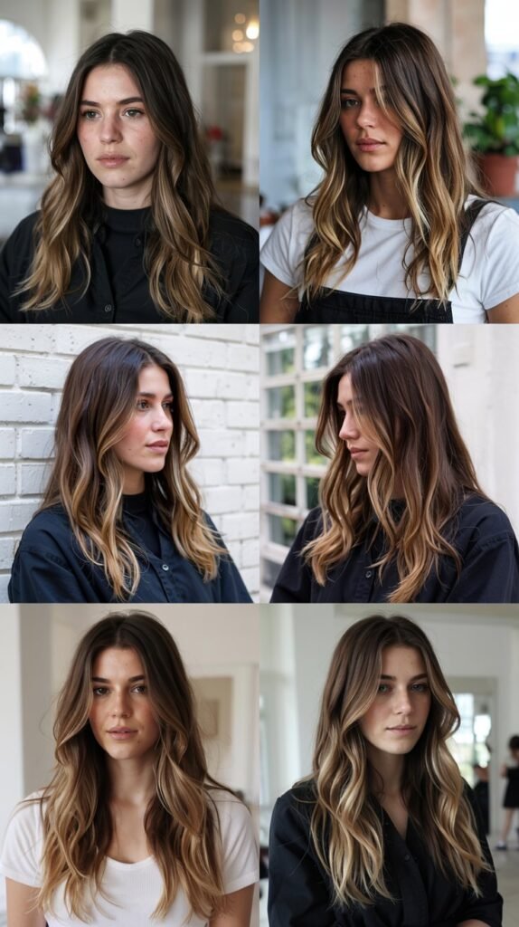 Face-Framing Balayage for Minimal Commitment