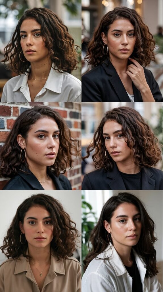 Platinum Money Piece for Bold Brunettes