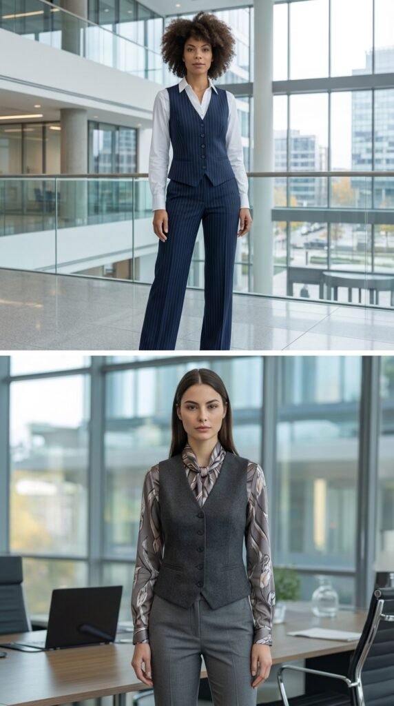 The Vest and Trouser Modern Look