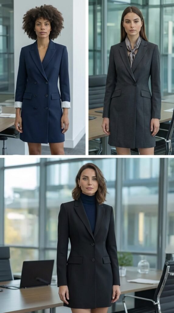 The Blazer Dress Solution