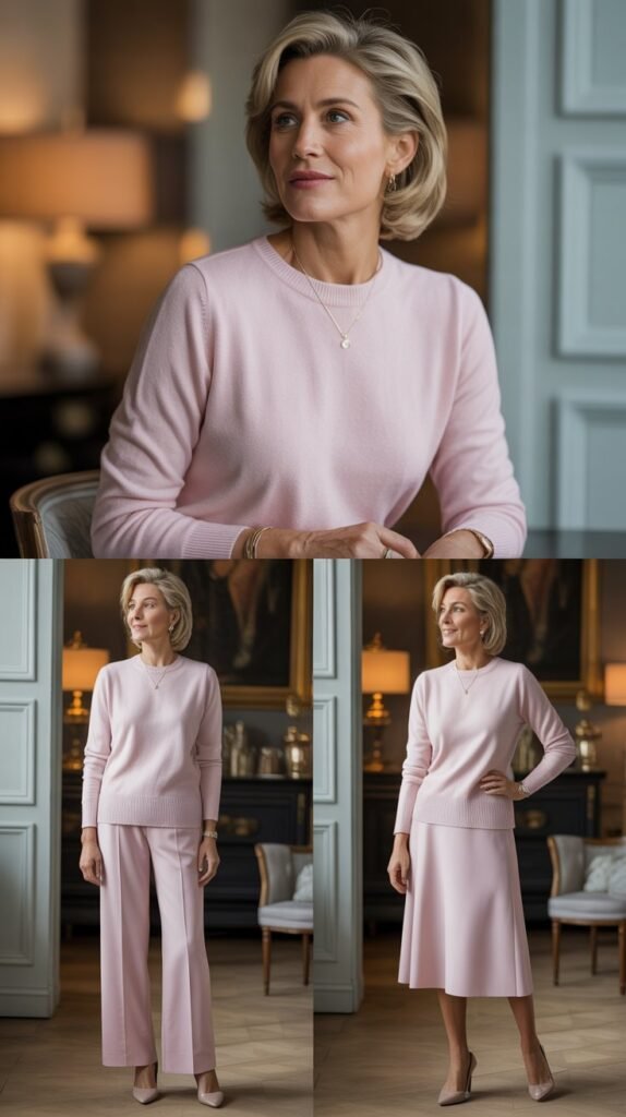 Cashmere Sweater Set