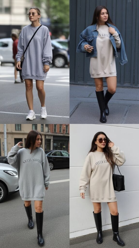 Sweatshirt Dress