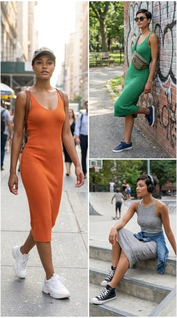 Linen Blazer with Shorts and Cami