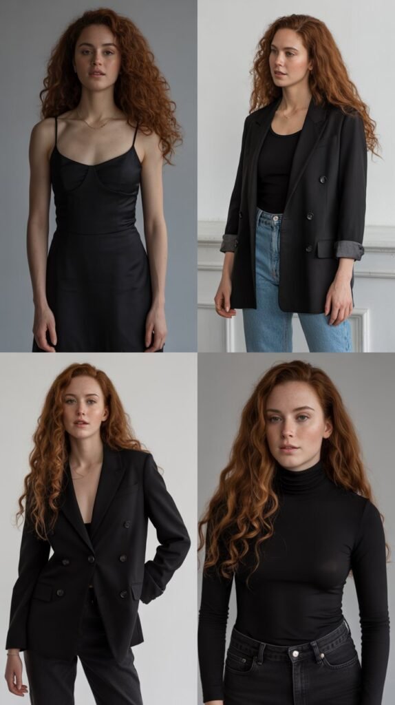 Classic Black and Red Combination