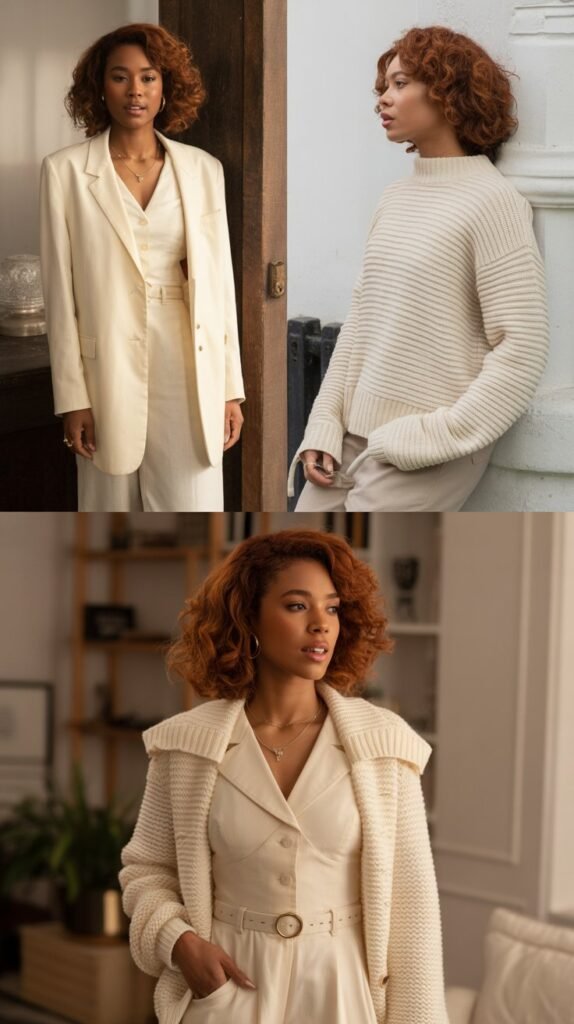 Cream and Ivory Softness