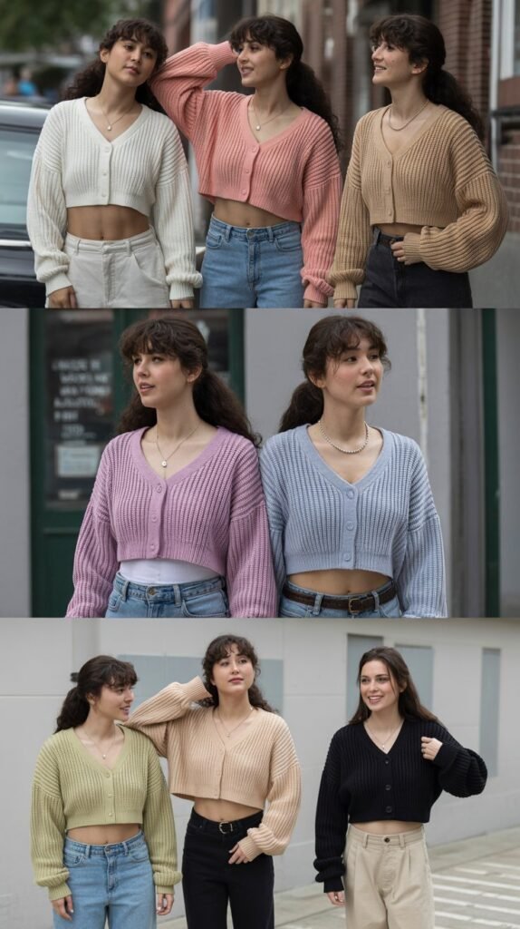  Cropped Cardigans and Shrugs